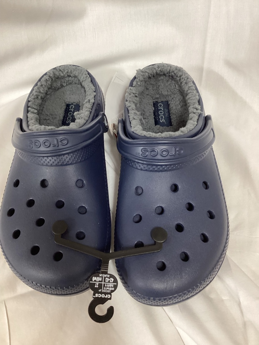 CROCS  Lined Clogs in Navy
